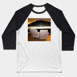 An Artistic Tribute To The Last Boeing 747 Jumbo Jet Being Delivered Baseball T-Shirt